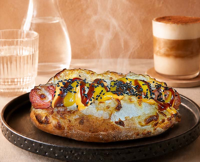 Pizza dog clásico